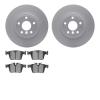 4602-20028 Geospec Brake Rotors w/5000 Euro Ceramic Brake Pads Kit, 2017-2019 Jaguar, Position: Rear - image 1