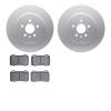 4602-26000 Geospec Brake Rotors w/5000 Euro Ceramic Brake Pads Kit, 2012-2020 Tesla, Position: Rear - image 1
