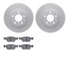 4602-27003 Geospec Brake Rotors w/5000 Euro Ceramic Brake Pads Kit, 1996-2004 Volvo, Position: Front - image 1