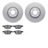 4602-27028 Geospec Brake Rotors w/5000 Euro Ceramic Brake Pads Kit, 2003-2014 Volvo, Position: Front - image 1