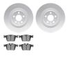 4602-27030 Geospec Brake Rotors w/5000 Euro Ceramic Brake Pads Kit, 2016-2021 Volvo, Position: Rear - image 1