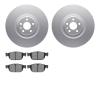 4602-27031 Geospec Brake Rotors w/5000 Euro Ceramic Brake Pads Kit, Fits Select Volvo, Position: Front - image 1