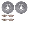 4602-27035 Geospec Brake Rotors w/5000 Euro Ceramic Brake Pads Kit, Fits Select Volvo, Position: Front - image 1