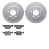 4602-31002 Geospec Brake Rotors w/5000 Euro Ceramic Brake Pads Kit, 1987-1995 BMW, Position: Front - image 1