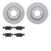 4602-31003 Geospec Brake Rotors w/5000 Euro Ceramic Brake Pads Kit, 1988-1991 BMW, Position: Front - image 1