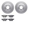 4602-31018 Geospec Brake Rotors w/5000 Euro Ceramic Brake Pads Kit, 2001-2008 BMW, Position: Front - image 1