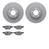 4602-31019 Geospec Brake Rotors w/5000 Euro Ceramic Brake Pads Kit, 2000-2003 BMW, Position: Front - image 1