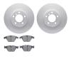 4602-31029 Geospec Brake Rotors w/5000 Euro Ceramic Brake Pads Kit, 2008-2010 BMW, Position: Front - image 1