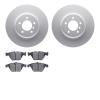 4602-31030 Geospec Brake Rotors w/5000 Euro Ceramic Brake Pads Kit, 2004-2010 BMW, Position: Front