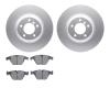 4602-31043 Geospec Brake Rotors w/5000 Euro Ceramic Brake Pads Kit, 2007-2015 BMW, Position: Front - image 1