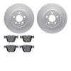 4602-31059 Geospec Brake Rotors w/5000 Euro Ceramic Brake Pads Kit, 2010-2017 BMW, Position: Rear - image 1