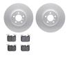 4602-31065 Geospec Brake Rotors w/5000 Euro Ceramic Brake Pads Kit, 2013-2020 BMW, Position: Front - image 1