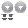 4602-31073 Geospec Brake Rotors w/5000 Euro Ceramic Brake Pads Kit, 2000-2006 BMW, Position: Front - image 1