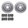 4602-42000 Geospec Brake Rotors w/5000 Euro Ceramic Brake Pads Kit, 2006-2010 Mopar, Position: Front - image 1