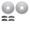 4602-45001 Geospec Brake Rotors w/5000 Euro Ceramic Brake Pads Kit, 2006-2016 GM, Position: Front - image 1