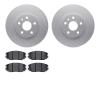 4602-45004 Geospec Brake Rotors w/5000 Euro Ceramic Brake Pads Kit, 2010-2020 GM, Position: Front - image 1