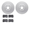 4602-45009 Geospec Brake Rotors w/5000 Euro Ceramic Brake Pads Kit, 2013-2019 GM, Position: Front - image 1