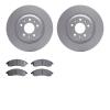 4602-46002 Geospec Brake Rotors w/5000 Euro Ceramic Brake Pads Kit, 2004-2008 GM, Position: Front - image 1