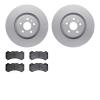 4602-46010 Geospec Brake Rotors w/5000 Euro Ceramic Brake Pads Kit, 2009-2015 GM, Position: Front - image 1