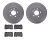 4602-46012 Geospec Brake Rotors w/5000 Euro Ceramic Brake Pads Kit, 2013-2019 GM, Position: Front - image 1