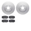 4602-46015 Geospec Brake Rotors w/5000 Euro Ceramic Brake Pads Kit, 2014-2019 GM, Position: Front - image 1