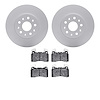 4602-46017 Geospec Brake Rotors w/5000 Euro Ceramic Brake Pads Kit, 2016-2019 GM, Position: Front - image 1