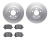 4602-47004 Geospec Brake Rotors w/5000 Euro Ceramic Brake Pads Kit, 2008-2008 GM, Position: Front - image 1