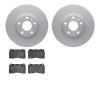 4602-47009 Geospec Brake Rotors w/5000 Euro Ceramic Brake Pads Kit, 2014-2019 GM, Position: Front - image 1