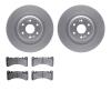 4602-47014 Geospec Brake Rotors w/5000 Euro Ceramic Brake Pads Kit, 2015-2020 GM, Position: Front - image 1