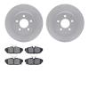 4602-54014 Geospec Brake Rotors w/5000 Euro Ceramic Brake Pads Kit, 2012-2014 Ford/Lincoln/Mercury/Mazda, Position: Rear - image 1