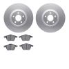 4602-54022 Geospec Brake Rotors w/5000 Euro Ceramic Brake Pads Kit, 2004-2013 Volvo, Position: Front - image 1
