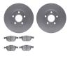 4602-54028 Geospec Brake Rotors w/5000 Euro Ceramic Brake Pads Kit, 2010-2013 Ford/Lincoln/Mercury/Mazda, Position: Front - image 1