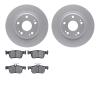 4602-59006 Geospec Brake Rotors w/5000 Euro Ceramic Brake Pads Kit, 2017-2020 Acura/Honda, Position: Rear - image 1