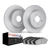 4602-63001 Geospec Brake Rotors w/5000 Euro Ceramic Brake Pads Kit, 1961-1991 Mercedes-Benz, Position: Rear - image 2