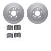 4602-63009 Geospec Brake Rotors w/5000 Euro Ceramic Brake Pads Kit, 1986-1989 Mercedes-Benz, Position: Front - image 1