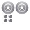 4602-63020 Geospec Brake Rotors w/5000 Euro Ceramic Brake Pads Kit, 2001-2002 Mercedes-Benz, Position: Rear - image 1