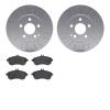 4602-63044 Geospec Brake Rotors w/5000 Euro Ceramic Brake Pads Kit, 2008-2015 Mercedes-Benz, Position: Front - image 1