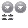 4602-63061 Geospec Brake Rotors w/5000 Euro Ceramic Brake Pads Kit, 1998-2005 Mercedes-Benz, Position: Front - image 1
