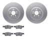 4602-63070 Geospec Brake Rotors w/5000 Euro Ceramic Brake Pads Kit, 2006-2012 Mercedes-Benz, Position: Front - image 1