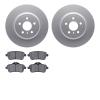 4602-63074 Geospec Brake Rotors w/5000 Euro Ceramic Brake Pads Kit, 2012-2018 Mercedes-Benz, Position: Rear - image 1
