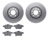 4602-65003 Geospec Brake Rotors w/5000 Euro Ceramic Brake Pads Kit, 1999-2010 GM, Position: Front - image 1