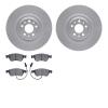 4602-73013 Geospec Brake Rotors w/5000 Euro Ceramic Brake Pads Kit, 2004-2011 Audi/Volkswagen, Position: Front - image 1
