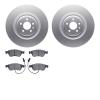 4602-73014 Geospec Brake Rotors w/5000 Euro Ceramic Brake Pads Kit, 2005-2010 Audi/Volkswagen, Position: Front - image 1