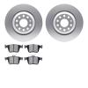 4602-74021 Geospec Brake Rotors w/5000 Euro Ceramic Brake Pads Kit, Fits Select Audi/Volkswagen, Position: Rear - image 1