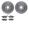 4602-79001 Geospec Brake Rotors w/5000 Euro Ceramic Brake Pads Kit, Fits Select Maserati, Position: Front