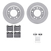 4612-02004 Geospec Brake Rotors w/5000 Euro Ceramic Brake Pads & Hardware, 1969-1983 Porsche, Position: Rear - image 1
