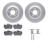 4612-02008 Geospec Brake Rotors w/5000 Euro Ceramic Brake Pads & Hardware, 2005-2006 Porsche, Position: Rear - image 1