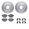 4612-31061 Geospec Brake Rotors w/5000 Euro Ceramic Brake Pads & Hardware, 2011-2016 BMW, Position: Rear - image 1