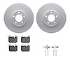 4612-31066 Geospec Brake Rotors w/5000 Euro Ceramic Brake Pads & Hardware, 2012-2021 BMW, Position: Front - image 1