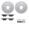 4612-31069 Geospec Brake Rotors w/5000 Euro Ceramic Brake Pads & Hardware, 2012-2021 BMW, Position: Rear - image 1
